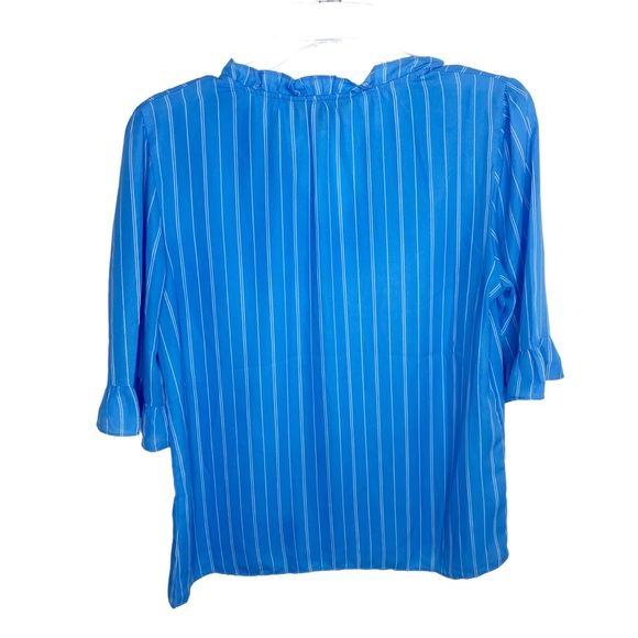 Banana Republic blue blouse size small L - Picture 4 of 5